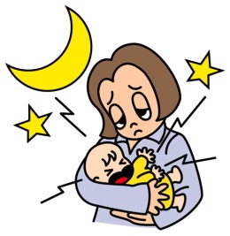 夜泣きの対処について