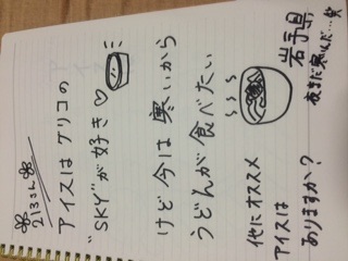 筆談するトピ。