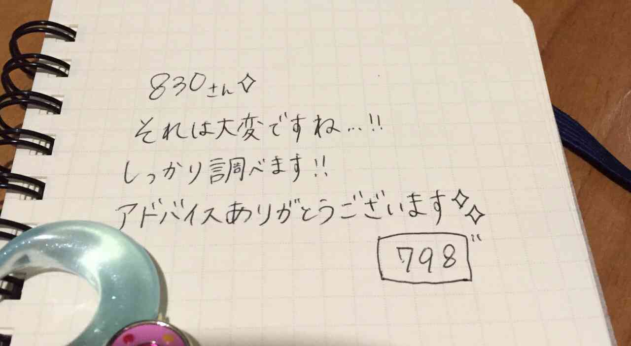 筆談するトピ。