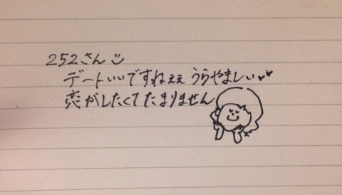 筆談するトピ。