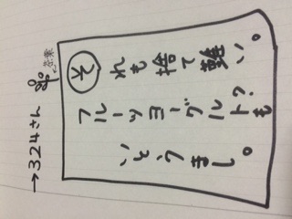 筆談するトピ。