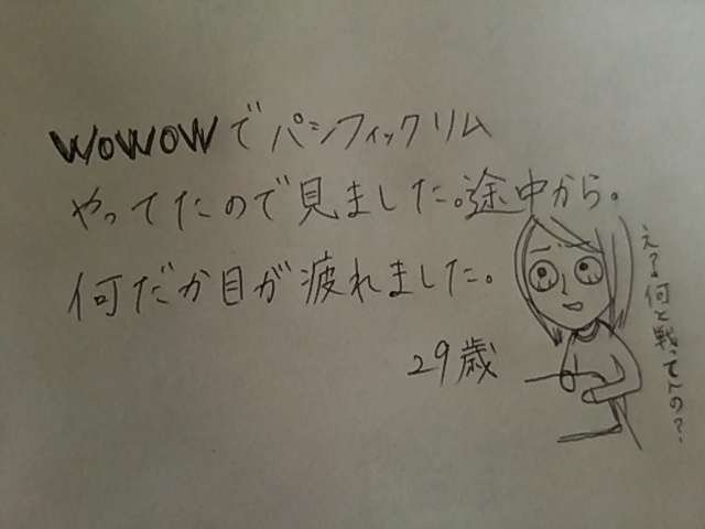 筆談するトピ。