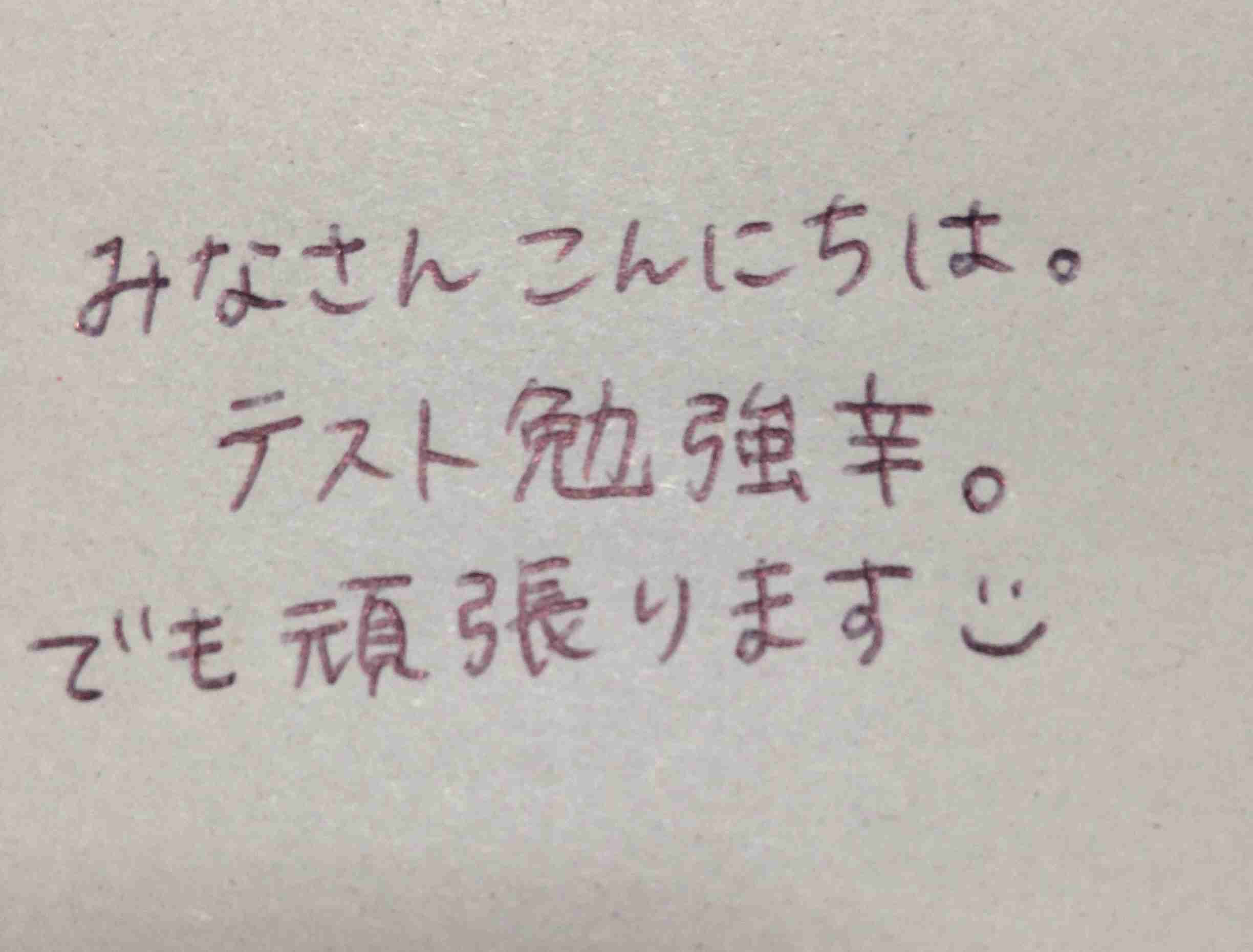 筆談するトピ。