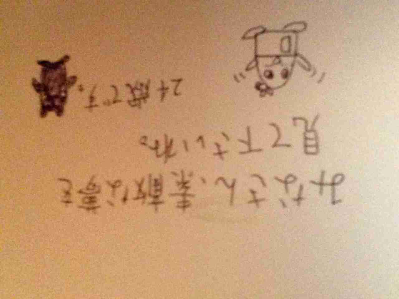 筆談するトピ。