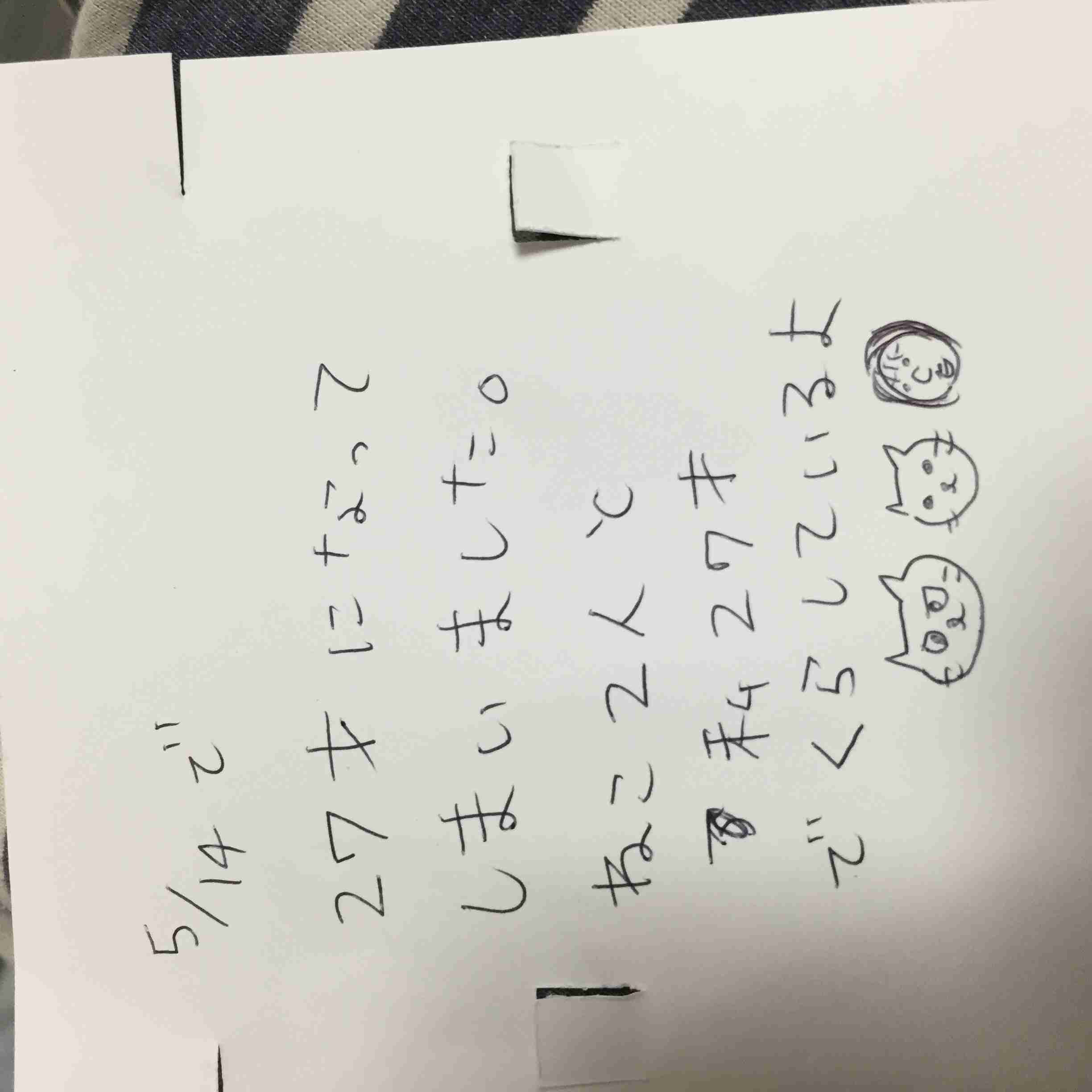 筆談するトピ。