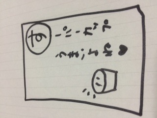 筆談するトピ。