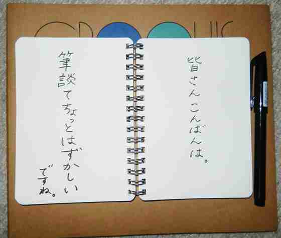 筆談するトピ。