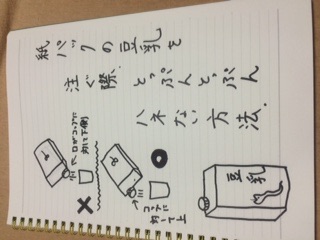 筆談するトピ。