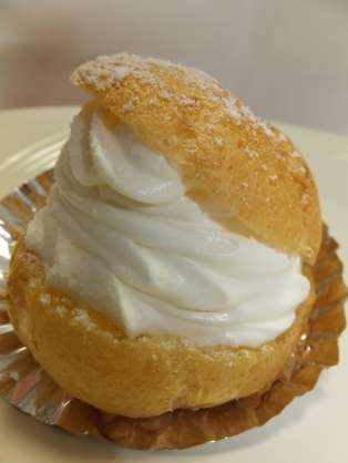オススメのシュークリーム！