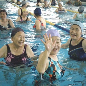 水中ウォーキングをやっている方