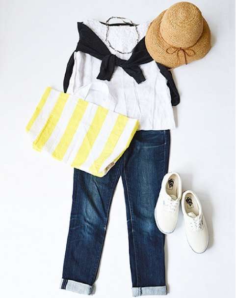 シンプルなファッションが好きな人！