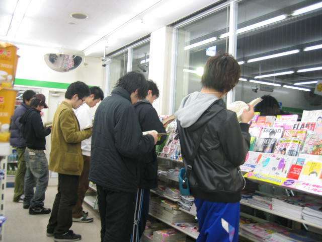 コンビニでのエピソード