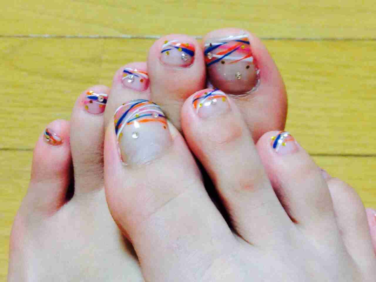 あなたの好きなsummerネイル・ペディの画像貼っていきましょう☆