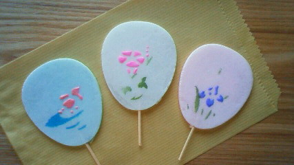 夏のお菓子の画像
