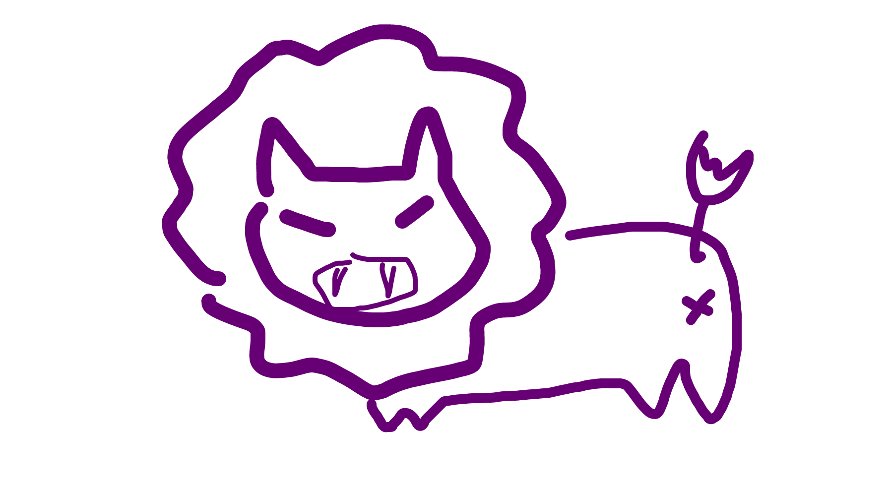 ペットの似顔絵を貼るトピ