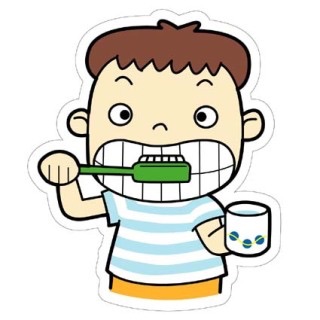 歯磨き1日何回しますか