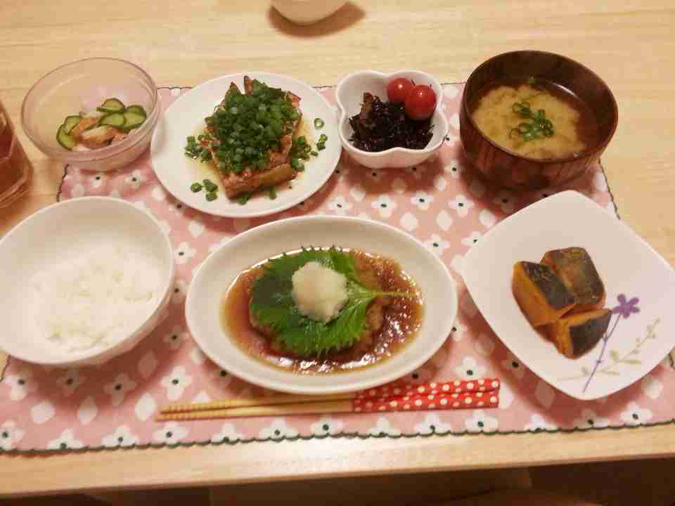 昨日の夕食を紹介するトピ
