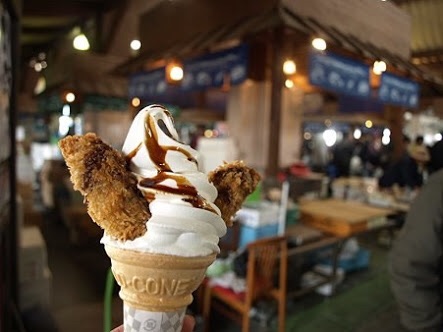 ひんやりトピ♩ご当地、冷たい食べ物!