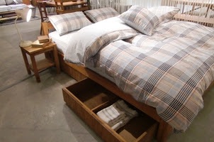 オシャレなベッドシーツ