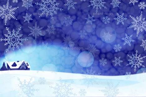 雪景色の写真を見て涼むトピ