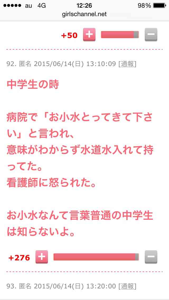 声を出して笑ったガルちゃんの投稿