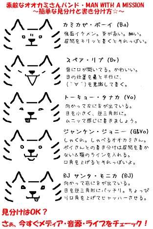 MAN WITH A MISSION好きな人語りましょう！