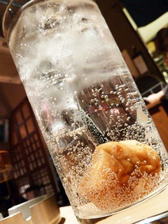 この時期のおいしい冷たい自家製飲料。