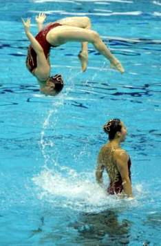 水泳競技・シンクロの美しい画像トピ