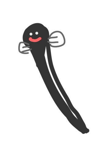今日は丑の日!何も見ずにウナギの絵を描いてみるトピ