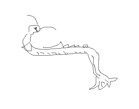 今日は丑の日!何も見ずにウナギの絵を描いてみるトピ