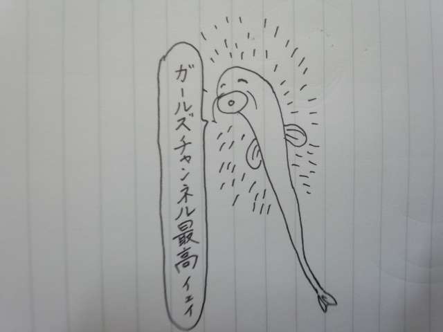 今日は丑の日!何も見ずにウナギの絵を描いてみるトピ
