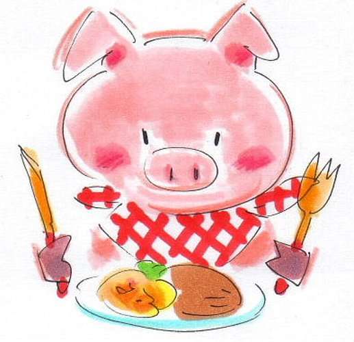 夏なのに食欲が衰えない人ー！