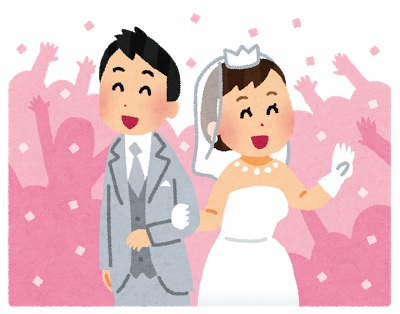 結婚する予定のひと！