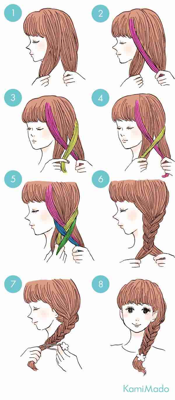 夏のヘアアレンジ