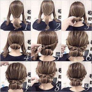 夏のヘアアレンジ