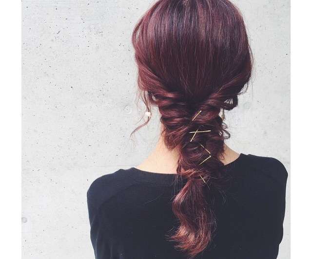 夏のヘアアレンジ