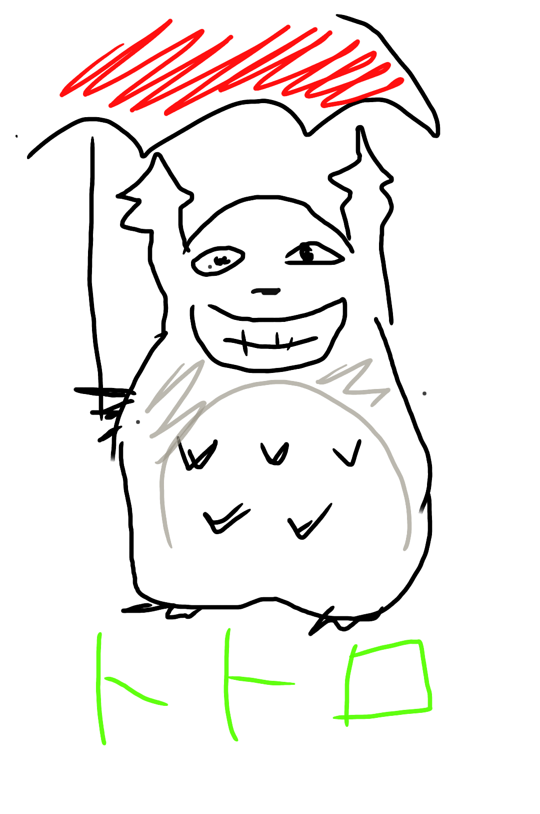 イラスト描いて何かを当てるトピ