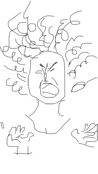 イラスト描いて何かを当てるトピ