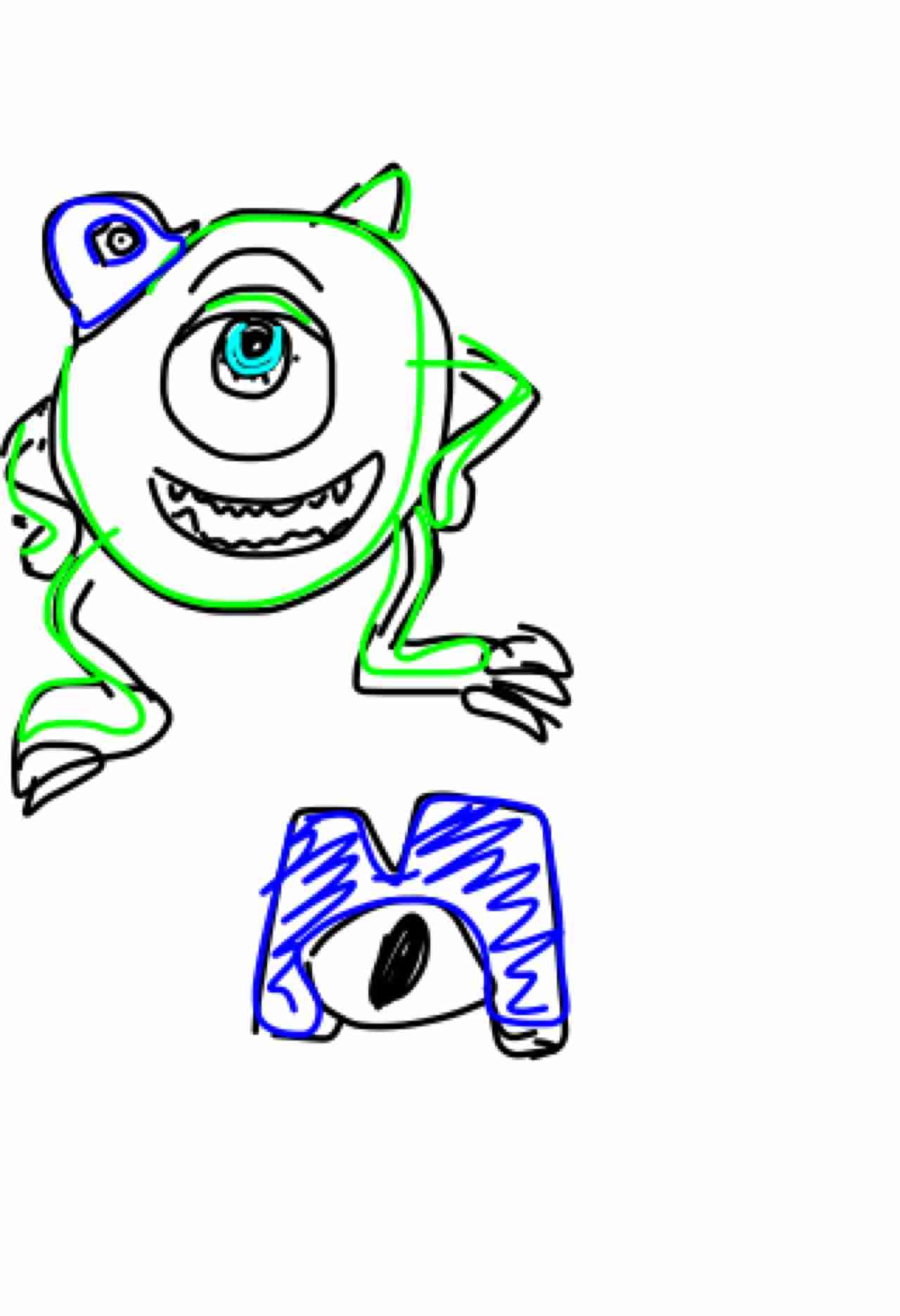 イラスト描いて何かを当てるトピ