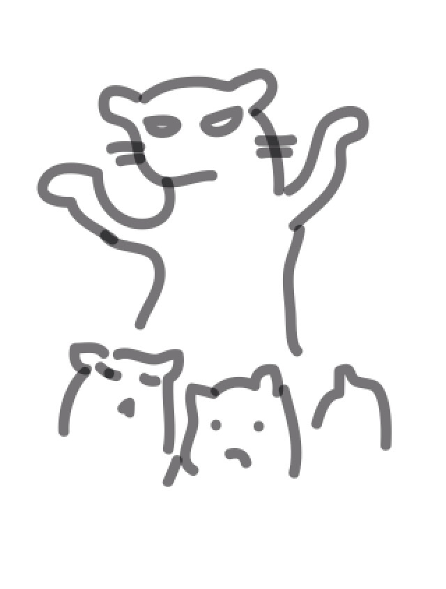 イラスト描いて何かを当てるトピ