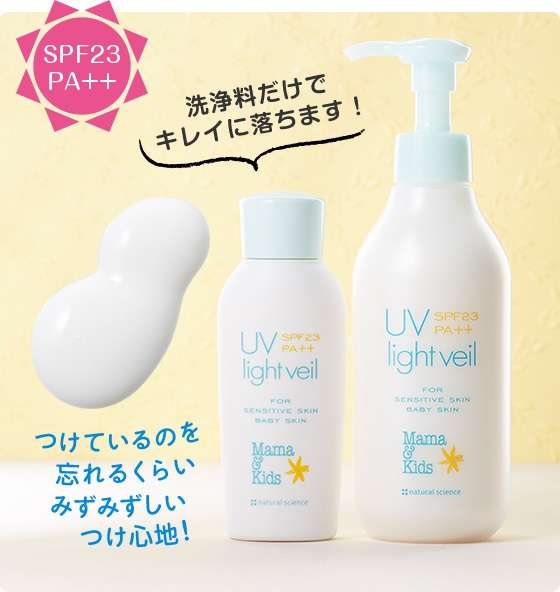 子供の日焼け止めのお勧めは？
