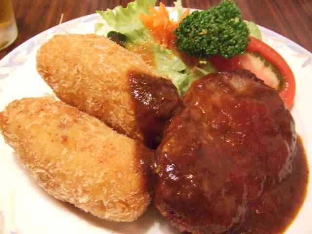 好きなハンバーグの付け合わせ