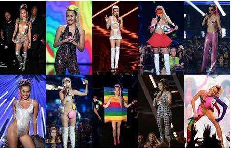 テイラー・スウィフト美くびれ見せ、マイリー・サイラス過激露出 セレブのSEXYドレススタイル【VMA2015】
