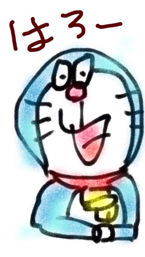 ドラえもんを何も資料見ないで描いてみよう