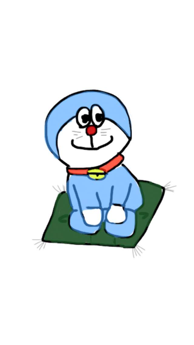 ドラえもんを何も資料見ないで描いてみよう