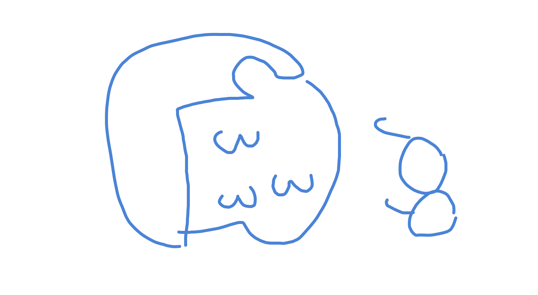 ドラえもんを何も資料見ないで描いてみよう