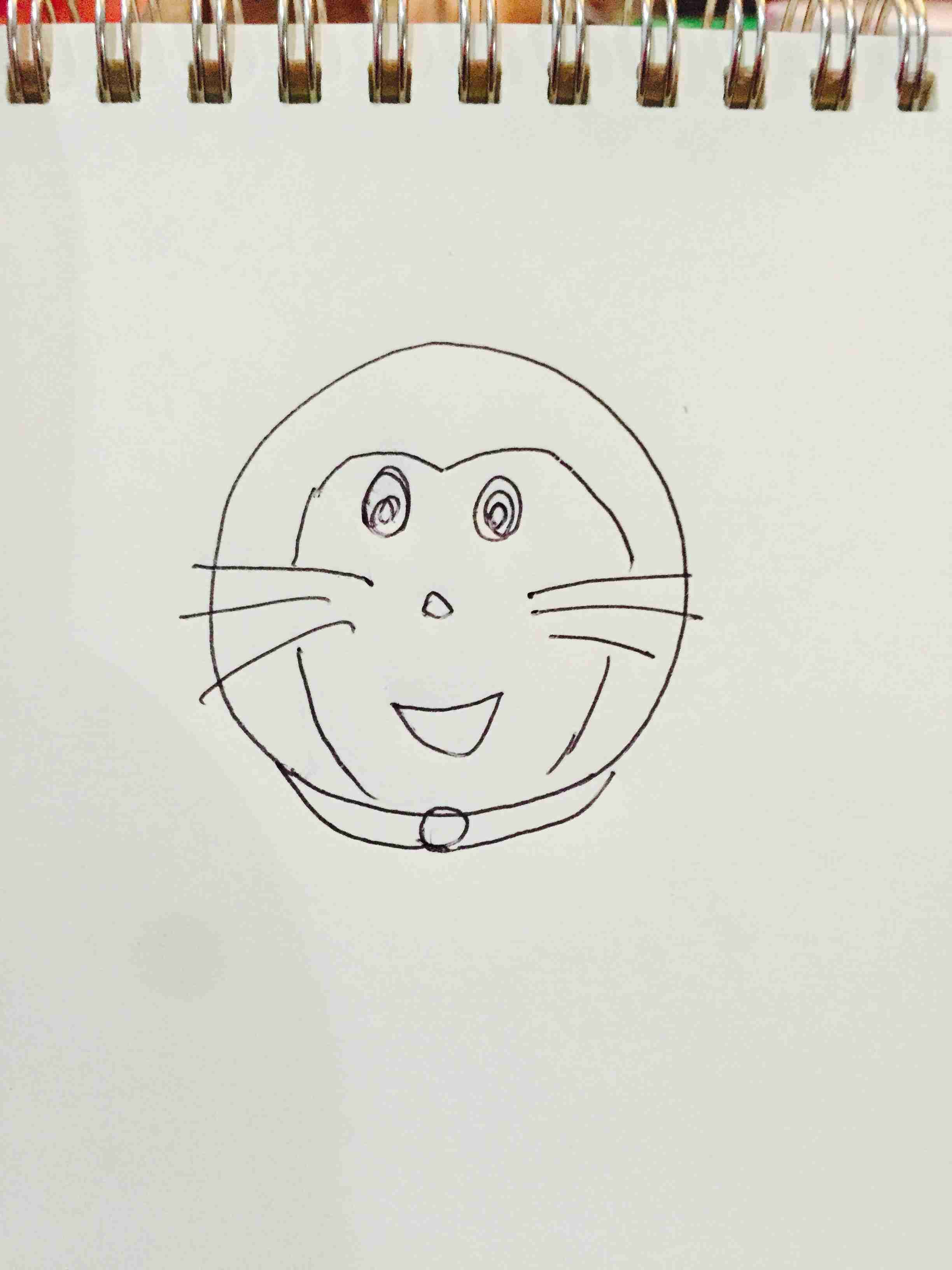 ドラえもんを何も資料見ないで描いてみよう