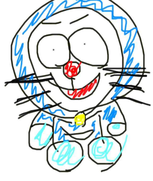 ドラえもんを何も資料見ないで描いてみよう