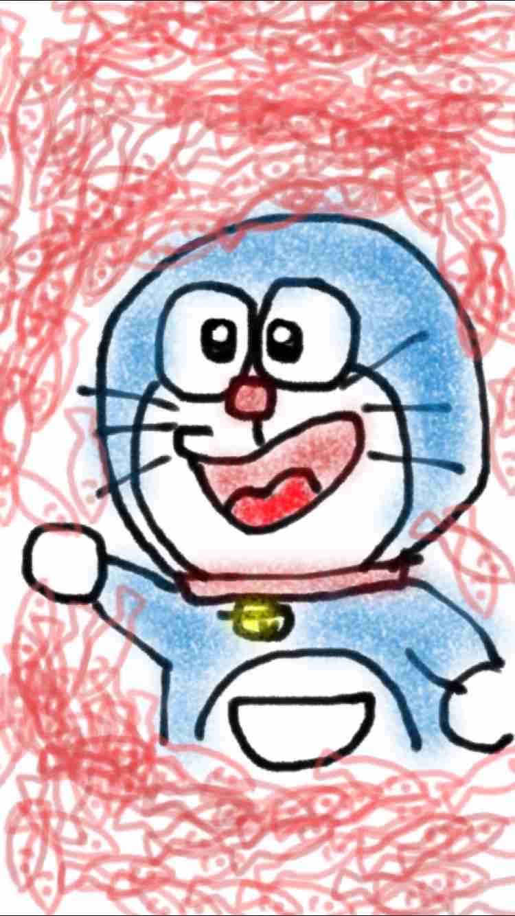ドラえもんを何も資料見ないで描いてみよう