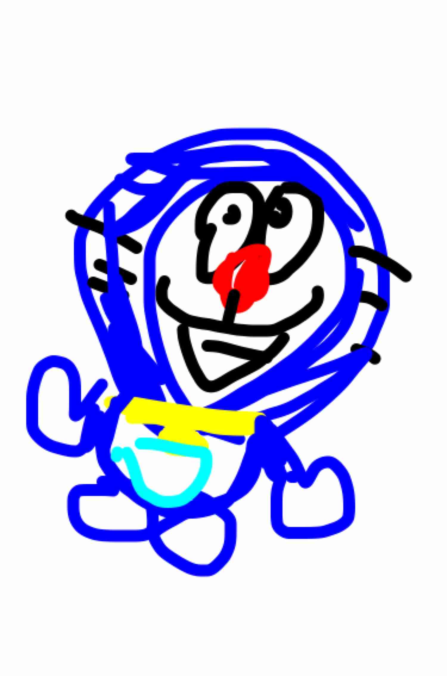 ドラえもんを何も資料見ないで描いてみよう